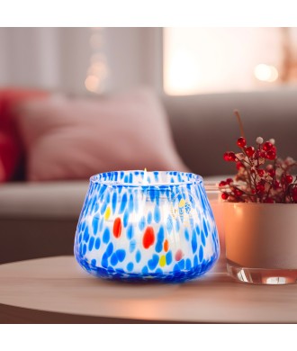 CANDELA MURANO SERIE MD133 AZZURRO