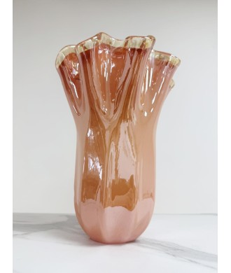 Vaso Fazzoletto Grande Rosa